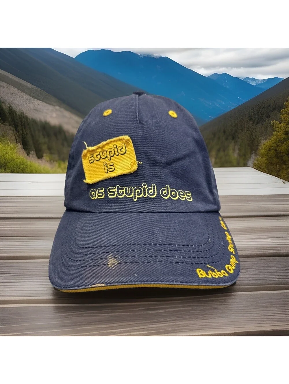 Bubba Gump Shrimp Co. Stupid Is As Stupid Does Minnesota Baseball Cap